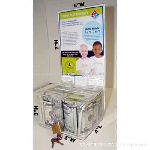 Acrylic Collection Donation Box